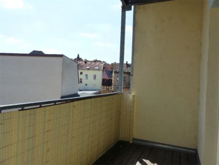 Sonnige Zweiraumwohnung mit Balkon und Stellplatz in Meißen - Foto 3