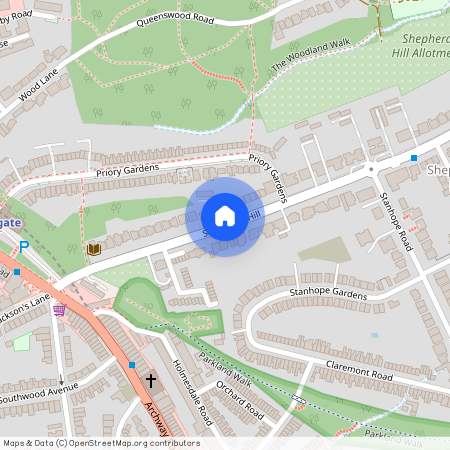 Highgate, Shepherds Hill, N6 5AQ, London