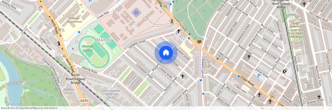 Brithdir Street, Cathays, Cardiff