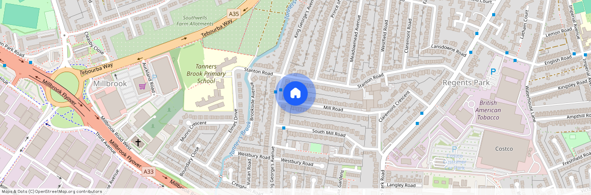 |ref: |, Mill Road, Southampton, SO15