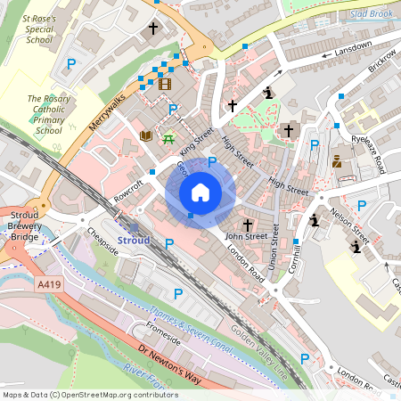 Fawkes Place, George Street, Stroud, Gloucestershire, GL5