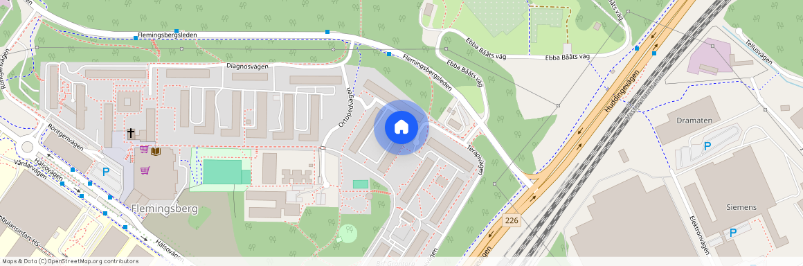 Terapivägen 8A, Flemingsberg