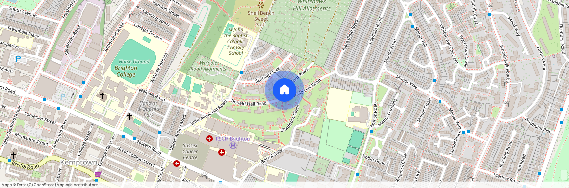 Donald Hall Road, Brighton