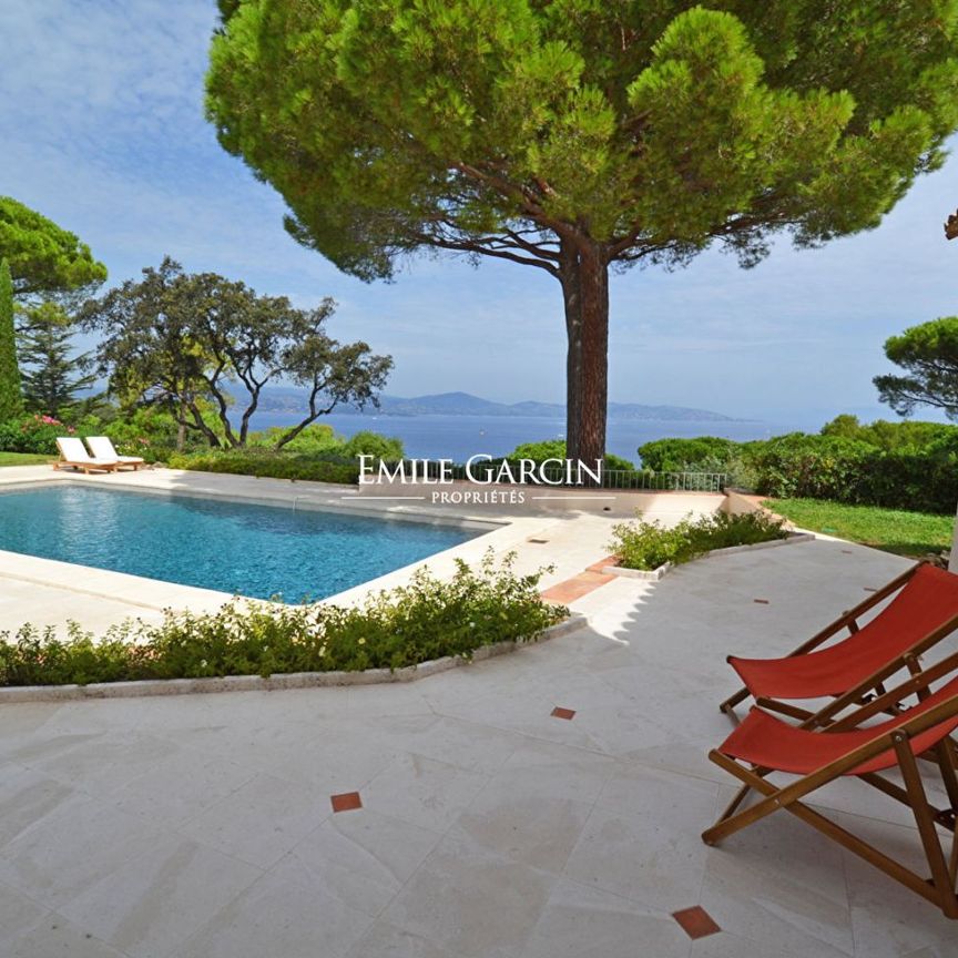 Villa rénovée à la location - Saint -Tropez - Domaine des Parcs / Vue mer - Photo 1