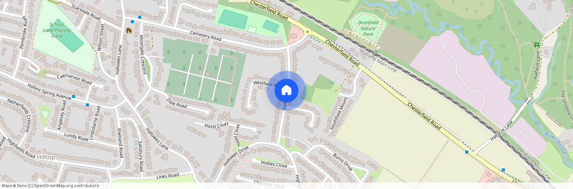 Hallowes Rise, Dronfield, S18