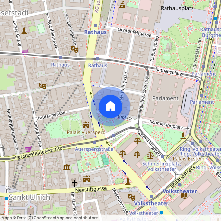 Schmerlingplatz 3, Wien