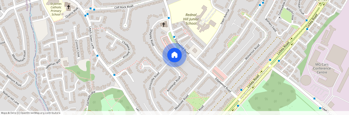 Ormscliffe Road, Rednal, Birmingham, West Midlands, B45