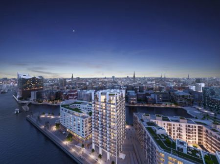 Luxuriöse Zwei-Zimmer-Wohnung mit hochwertiger Ausstattung im Wohntower Strandkai "The Crown" - Photo 3