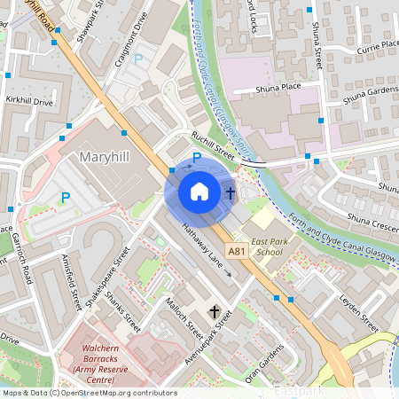 Maryhill Road, Maryhill, Glasgow, G20