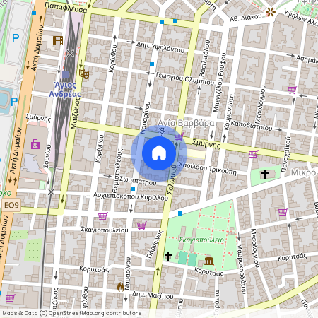 Χαρ. Τρικούπη 13-5, Πάτρα 262 22 (26222)