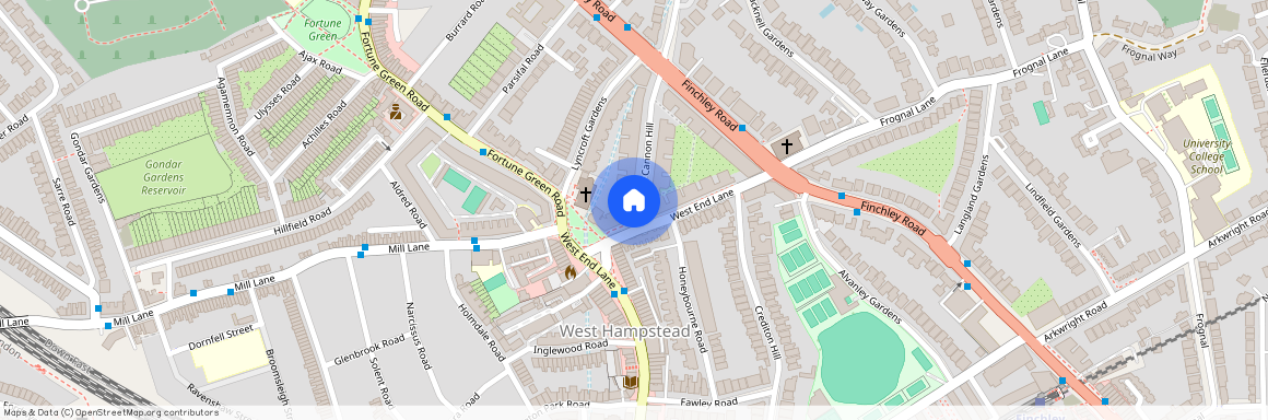 Fortune Green Road, West Hampstead, London, NW6