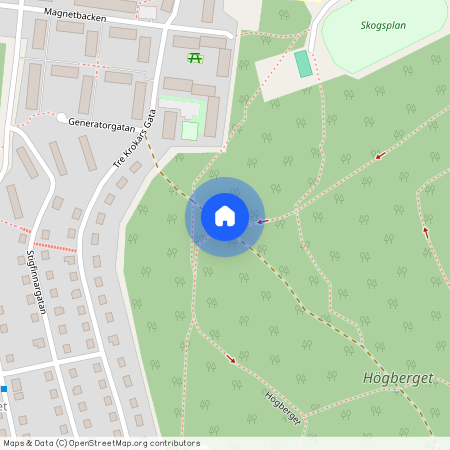 Tre Krokars Gata, Ludvika