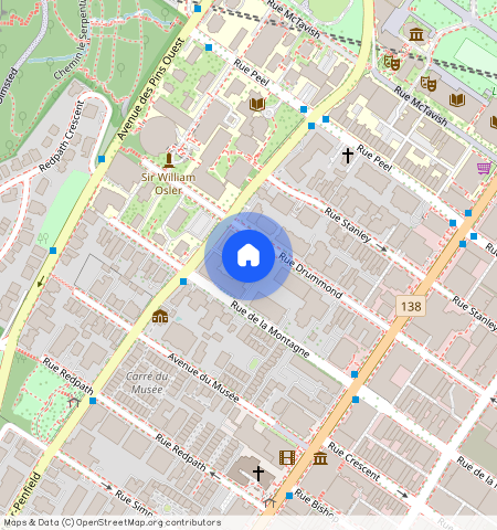 ** Rue Drummond, Montréal, QC