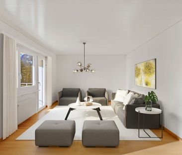 Grosszügige 4.5 Zimmer-Wohnung mit Balkon in Bürglen - Foto 1