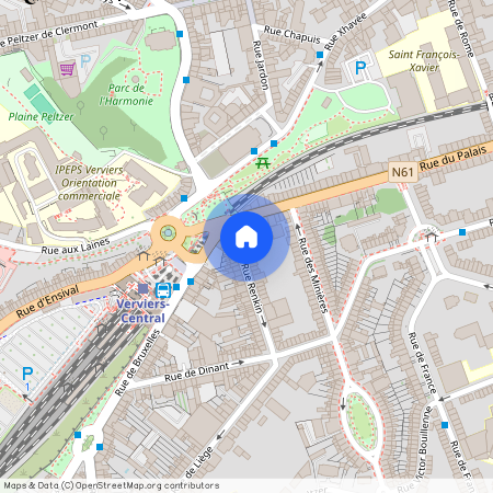 Rue Renkin, 9, 204, 4800, Verviers