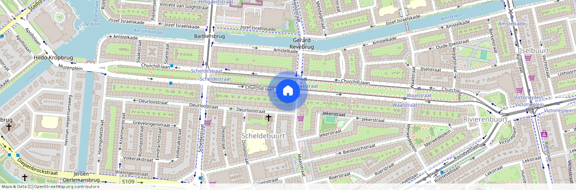 Churchill-laan 117, 1078 dn, Amsterdam