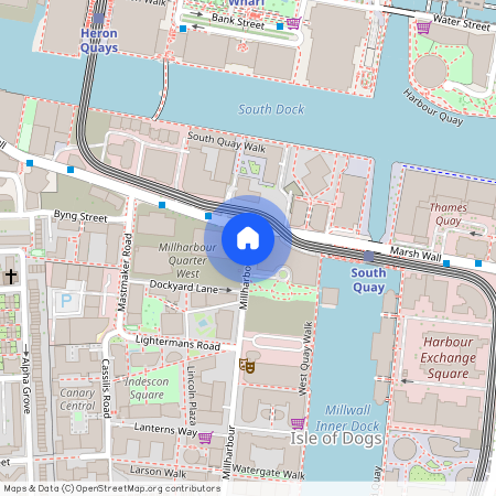 West Tower, Pan Peninsula, 1 Pan Peninsula Square, Canary Wharf, London, E14