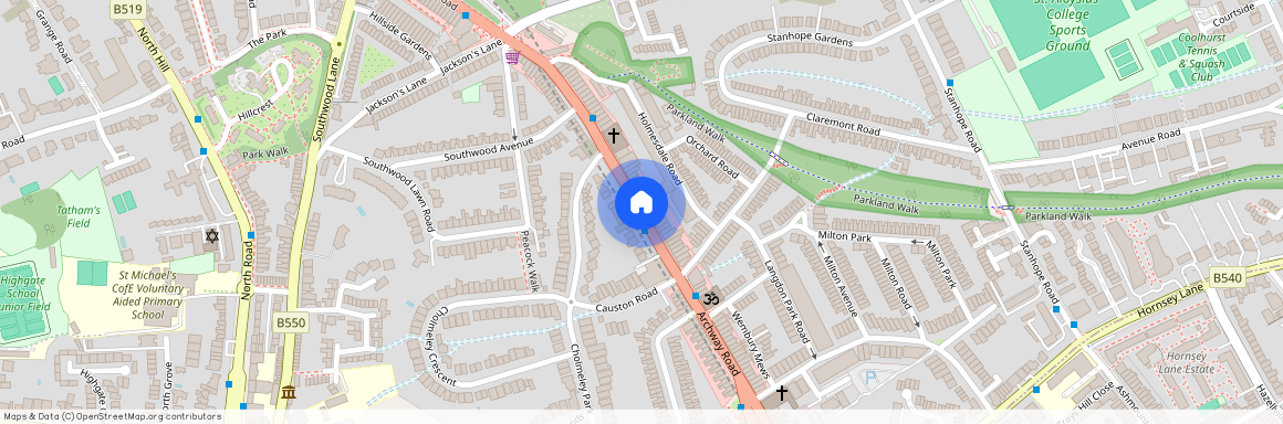Cholmeley Close, Archway Road, Highgate, N6, London