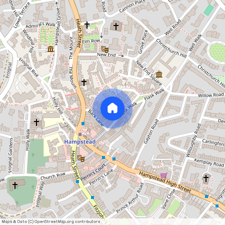 Flask Walk, Hampstead, NW3 1HH, London