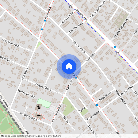 ul. Zakopiańska, Podolany, Jeżyce, Poznań, wielkopolskie