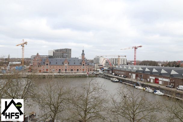 Tof appartement met zicht op de binnendijle aan de Winketkaai - Foto 1