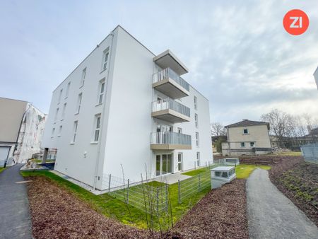 Schöne geförderte 2 & 3-Zimmer-Wohnung mit Tiefgaragenparkplatz und Terrasse in Gallspach. Erstbezug! - Photo 3