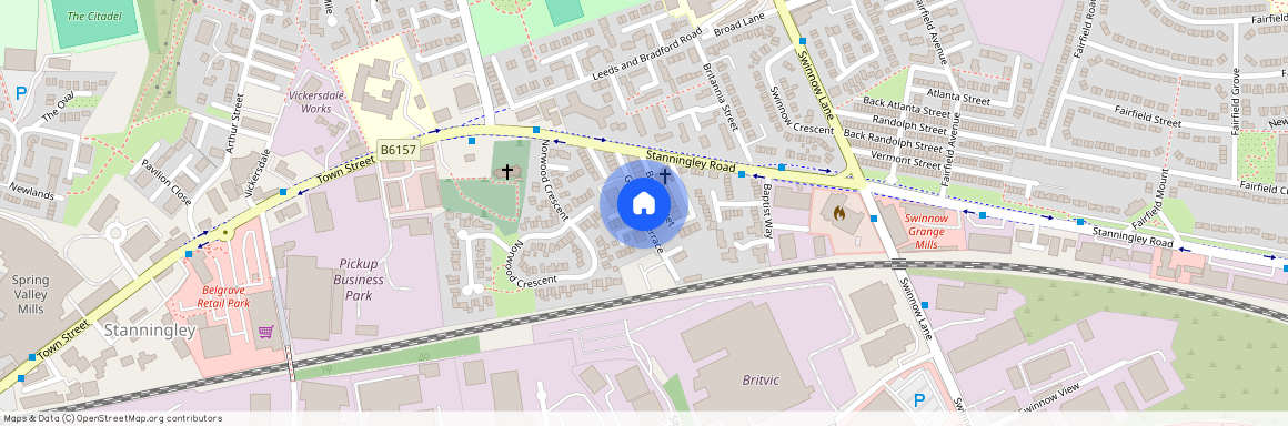 Gladstone Terrace, Stanningley, Pudsey, LS28