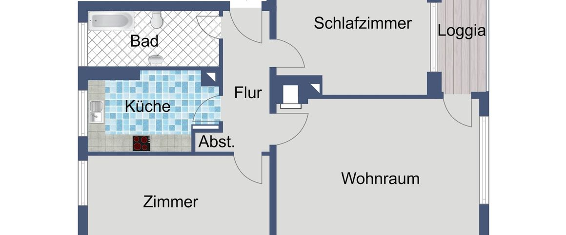 Ruhiges und modernisiertes Mehrfamilienhaus sucht neue Mitmieter - Photo 1