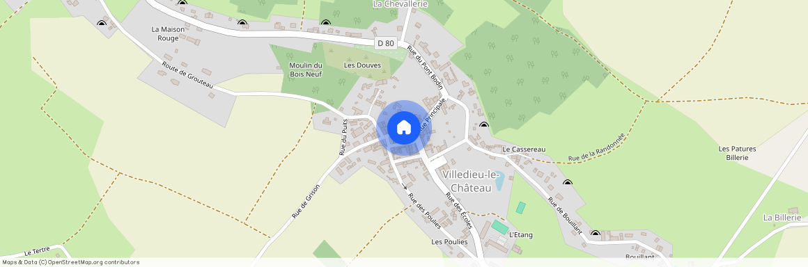 Loir-et-Cher, 41, 41800, Villedieu Le Chateau