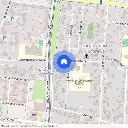 Klopstockstraße 2, 03050 Cottbus, Sachsendorf