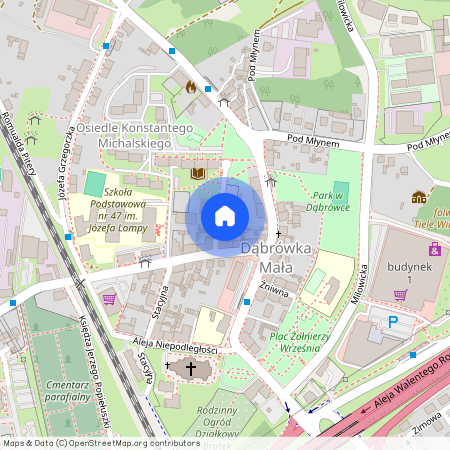 Dąbrówka Mała, Katowice, śląskie