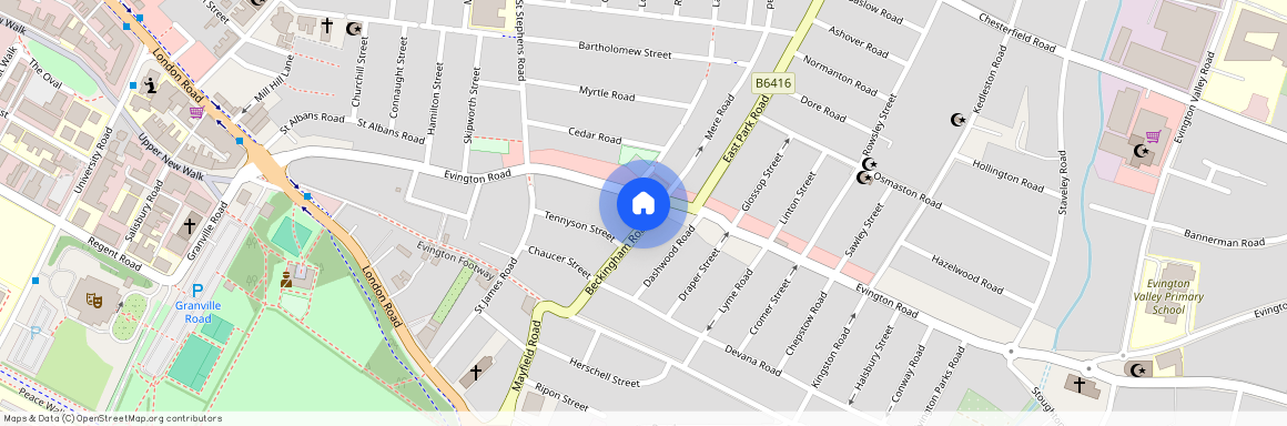 Beckingham Rd, Leicester, leicestershire, lle2 1hb