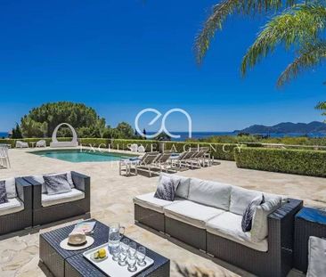 Cannes Location meublee a l'annee villa 7 pieces 284.68 m² piscine ... - Photo 1