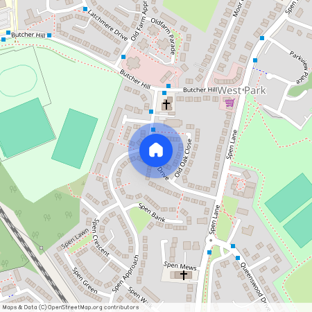 West Yorkshire, West Park, Old Oak Drive, LS16 5HB, Leeds