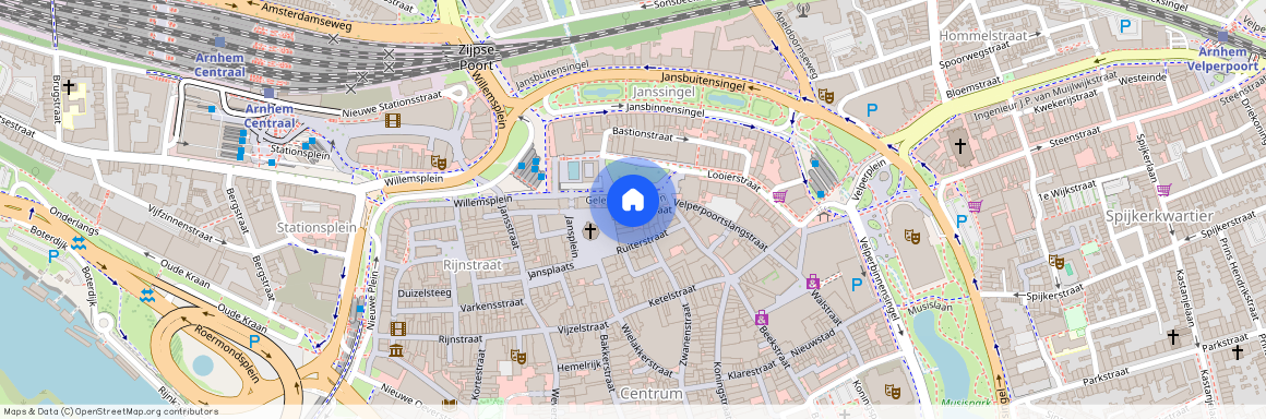 Rijnstraat, 6811 CN, Doelenstraat, Arnhem