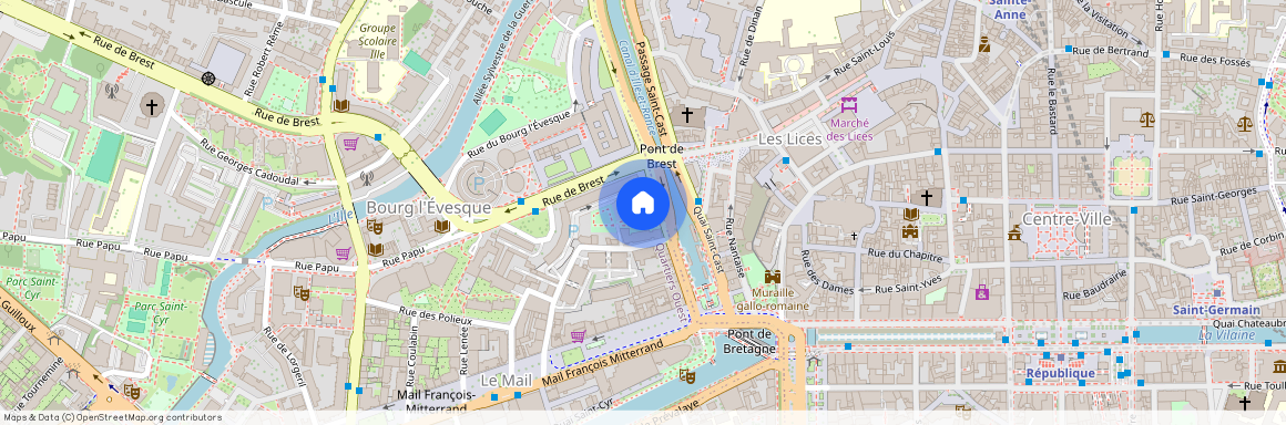 13 Bis Quai d'Ille et Rance, 35000 Rennes, France