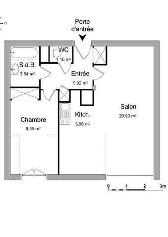 Location Appartement 2 pièces 45m² NANCY 54000 - Photo 2