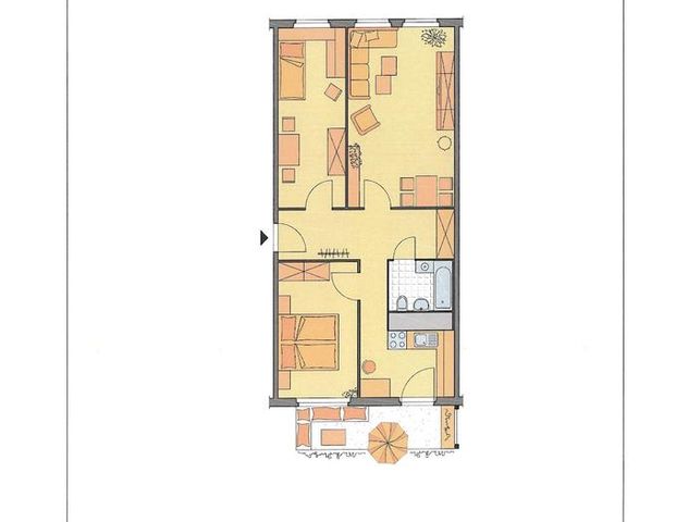 Schnell sein! Jetzt 3-Raum-Wohnung mit Dusche, Balkon und Aufzug in der Innenstadt sichern. - Foto 1