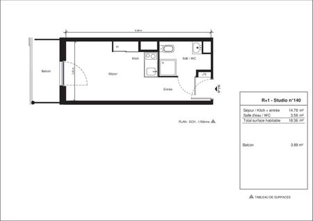 Location Appartement 1 pièce 18m² NIMES 30000 - Photo 4