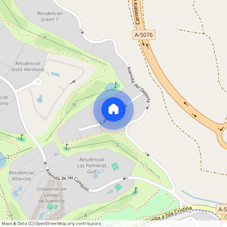 Islantilla Golf, - Calle cañaveral