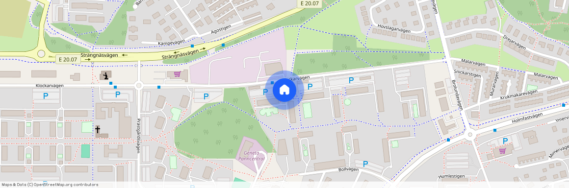 Geneta, Södertälje, Stockholm, Klockarvägen 55