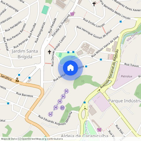 Rua Fortunato Grilenzone, Parque Jandaia, Carapicuíba, SP, 06333230