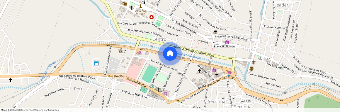 Centro, Jacobina, Bahia, 44700-972