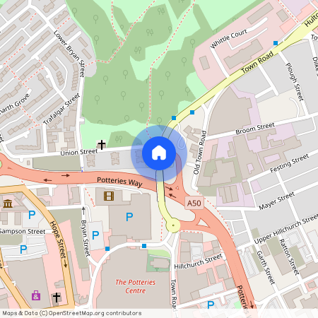 Stoke-on-Trent, Staffordshire, ST1