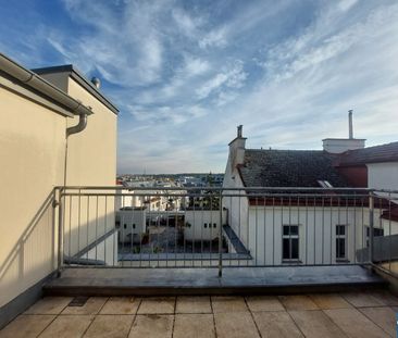 Gemütliche 1,5- Zimmer Dachgeschosswohnung mit Terrasse am Matznerpark - Foto 3