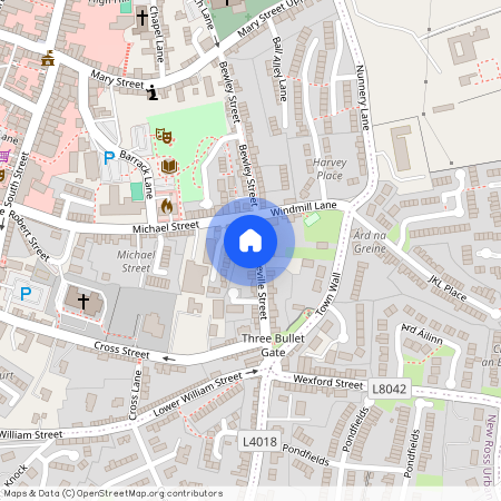 24 Neville Street, New Ross, New Ross, Co. Wexford is, For Rent