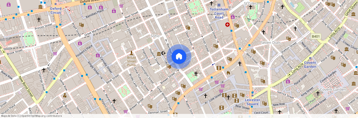 Meard Street, Soho, London W1F