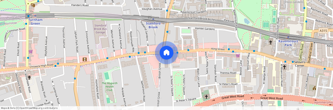 Entwistle Terrace, St. Peters Square, Hammersmith, London, W6
