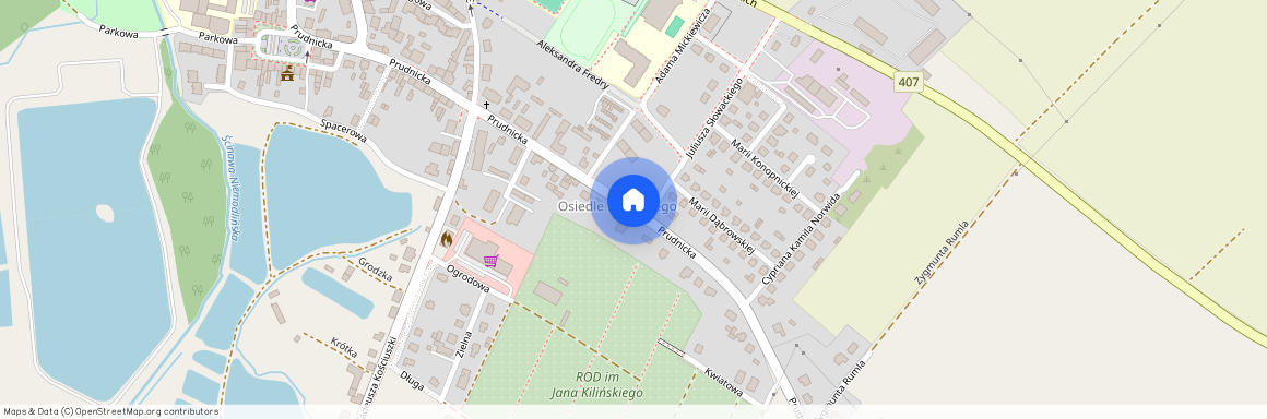 ul. Prudnicka, Korfantów, Korfantów, nyski, opolskie