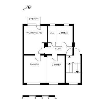 Gemütliche 2,5-Zimmer-Wohnung mit Balkon - Foto 1